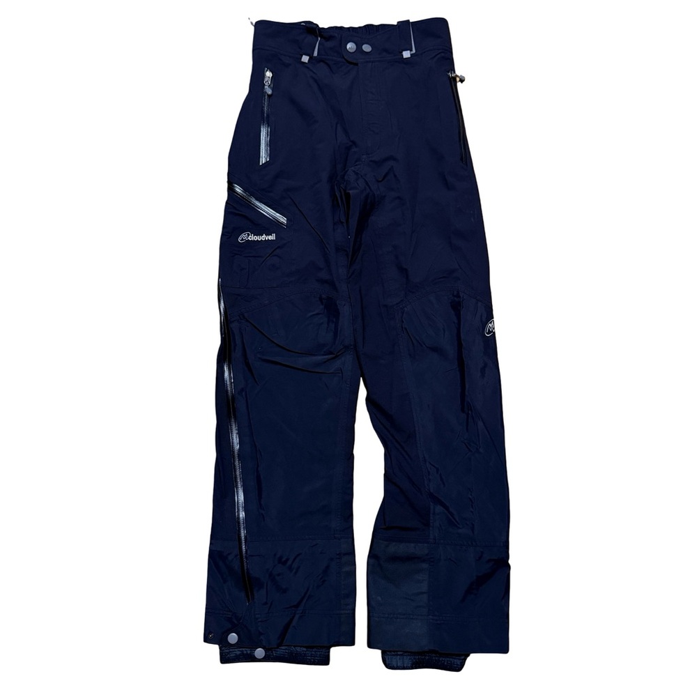 Mens Cloudveil Insulated Snow Ski Outdoors Waterproof Black Pants Size M Long